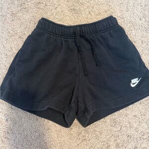 Nike Women's Black Sweat Shorts